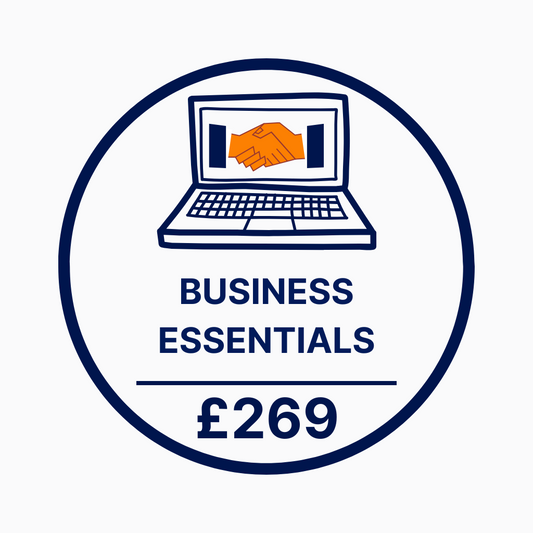 Business Essentials Package — £269 (Save £150+)